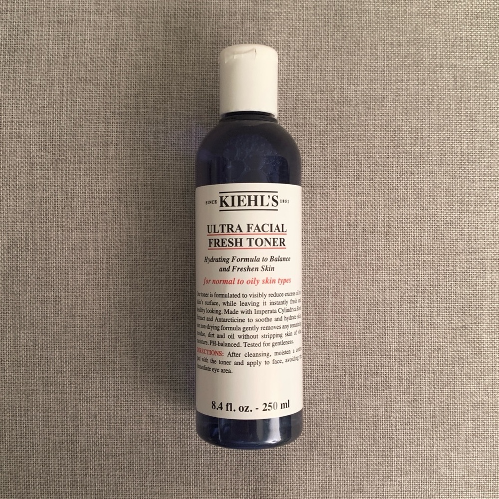 KIEHL’S Ultra Facial Fresh Toner – Full Size 250ml 8.4 fl oz NWT
